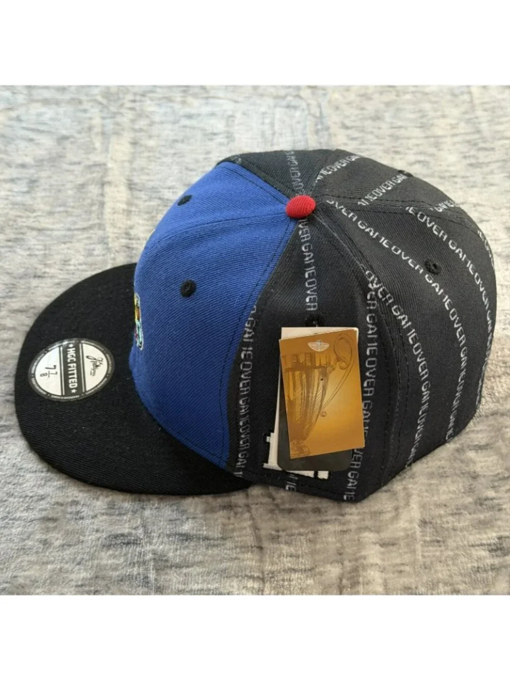 Headgear Classics Pac-Man Money Bag Fitted Hat Cap HGC FITTED Size 7 7/8 Black